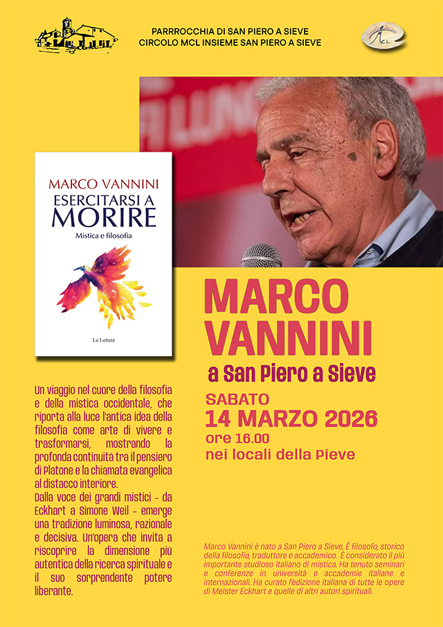 Marco Vannini a San Piero a Sieve